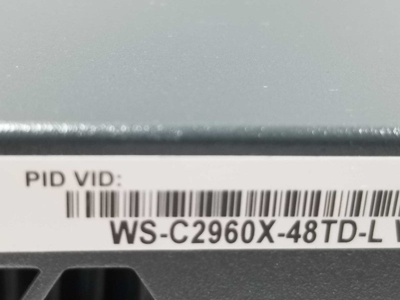Cisco Catalyst WS-C2960X-48TD-L 48 GigE 2 x 10G SFP+ LAN Switch ~