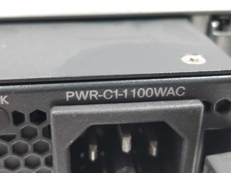 Cisco WS-C3850-48F-S 48 Port PoE+ Stackable Switch, 1x PWR-C1-1100WAC ~
