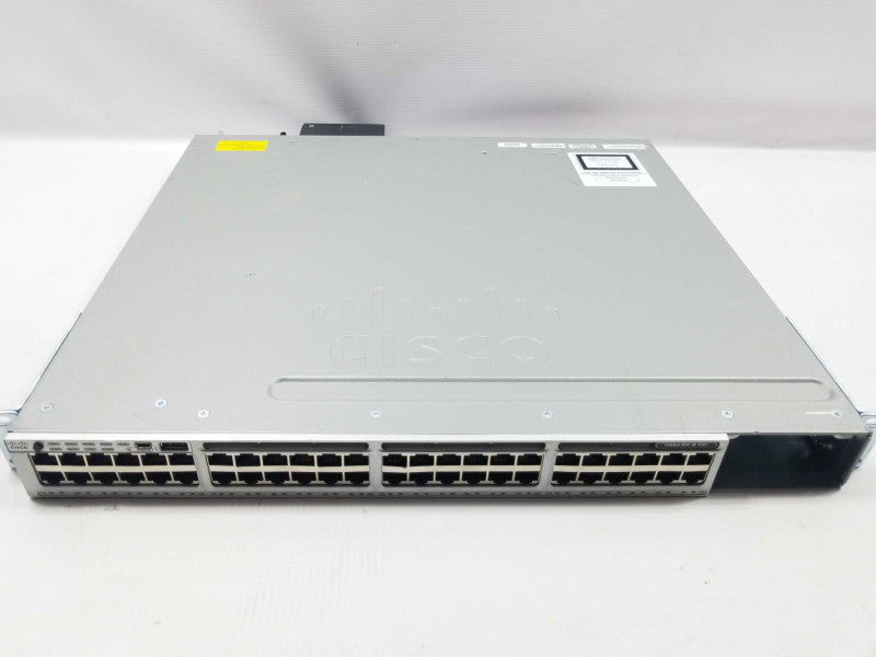 Cisco WS-C3850-48PW-S 48 Port PoE+  Switch, 1x PWR-C1-1100WAC ~