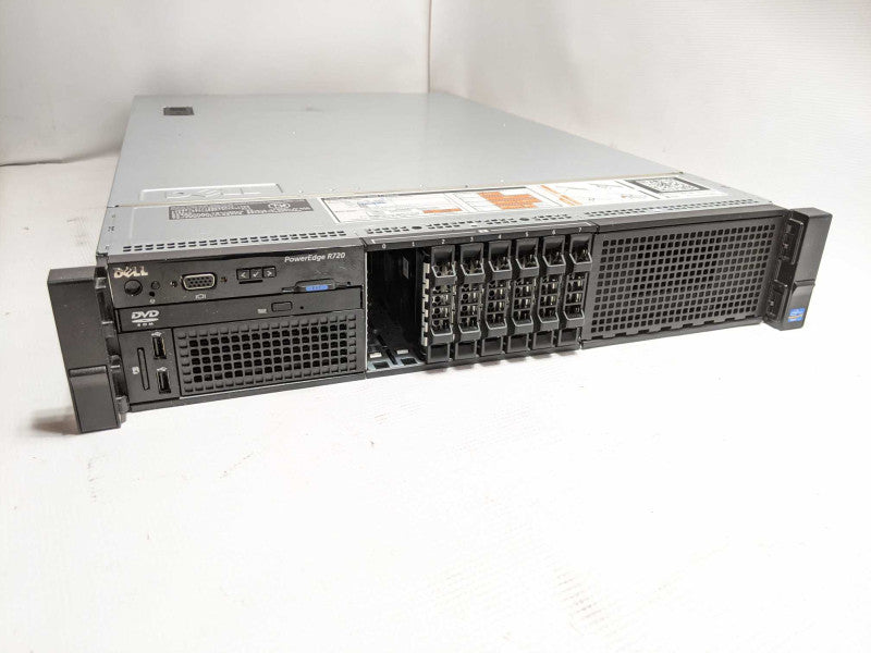 Dell R720, Xeon E5-2640 2.5GHz, 32GB, 2x PSU, H710p Mini 2.5\\" drive bay