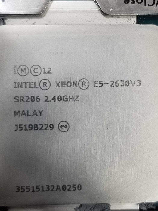 Dell Poweredge M630, 2x Xeon E5-2630(v3) 2.4GHz/64GB NO HDDs/CADDIES, READ* ~