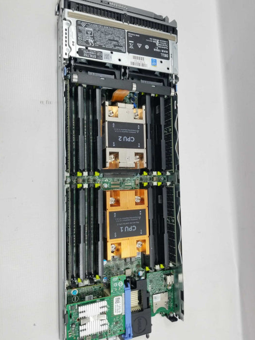 Dell Poweredge M630, 2x Xeon E5-2630(v3) 2.4GHz/64GB NO HDDs/CADDIES, READ* ~