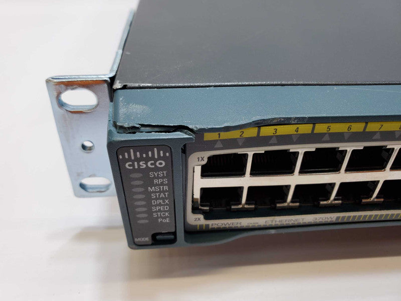 Cisco WS-C2960S-48LPS-L Catalyst 2960S Switch 48 GigE-POE 370W 4xSFP [READ] (
