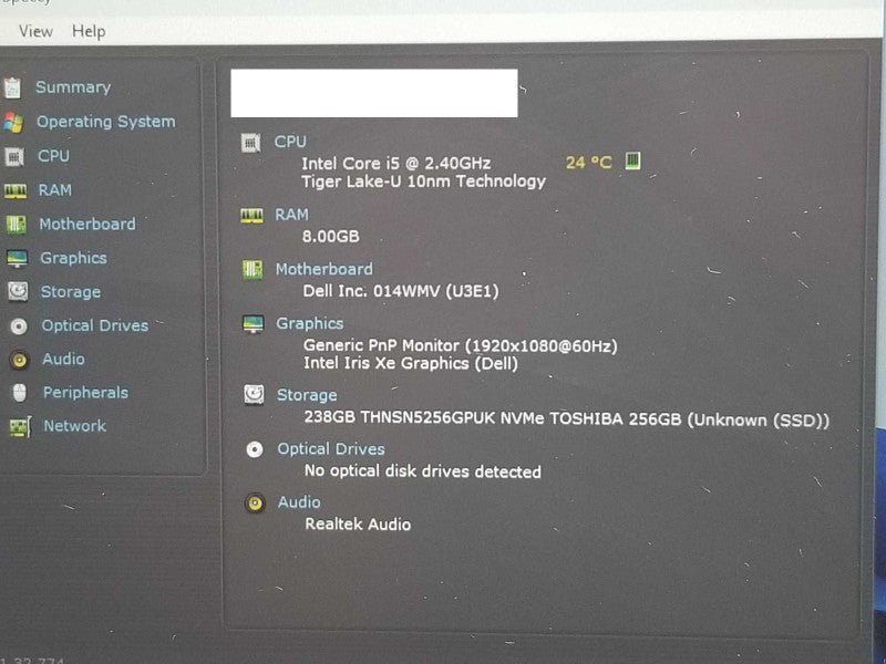 Dell Latitude 3420, Core i5-1135G7 4.2GHz, 8GB DDR4, 256 GB SSD, 14\\" _