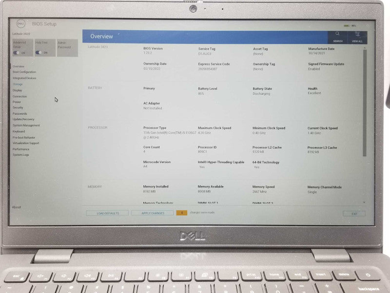 Dell Latitude 3420, Core i5-1135G7 4.2GHz, 8GB DDR4, 256 GB SSD, 14\\" _