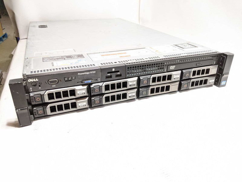 Dell R720, Xeon E5-2620 V2 2.1GHz, 16GB, 2x PSU, H710p Mini 3.5\\" drive bay