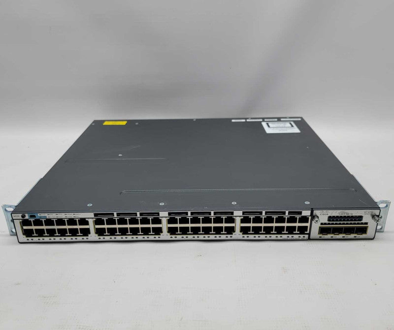 Cisco WS-C3750X-48PF-S PoE+ IP Base with C3KX-NM-1G 1x PSU