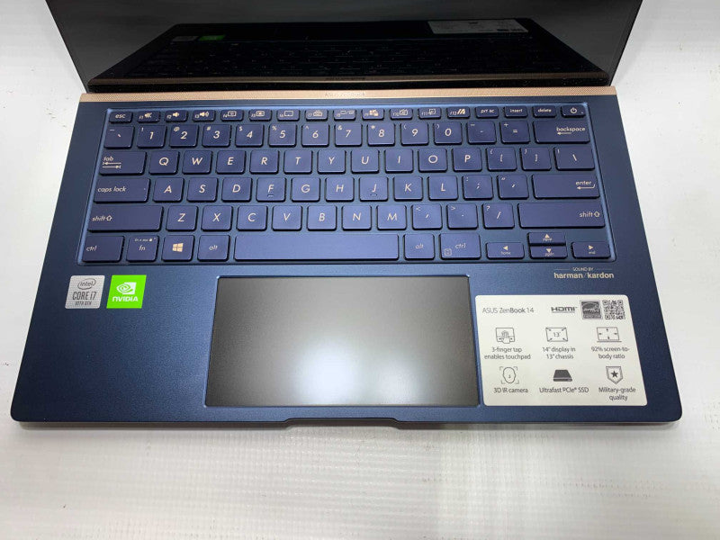ASUS UX434F i7 10th gen & NVIDIA Graphics  -