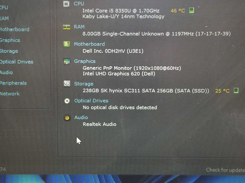 Dell Latitude 5490, Core I5-8350U 1.7GHz, 8GB DDR4, 256GB SSD, 14\\" _
