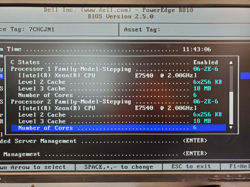 Dell PowerEdge R810 2x E7540@2.0GHz 56GB Ram 300GB HDD PERC H700  (