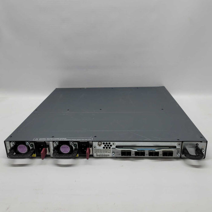 HP E3800 24G-2SFP+ Switch - J9575A with J9577A Stack Module and 2 PSUs