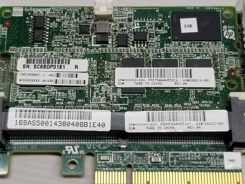 HP 820834-B21 HPE P440/2GB SAS Controller, Full Height _