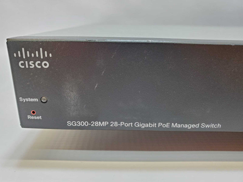 Cisco SG300-28MP K9 28-Port Gigabit PoE Managed Switch (