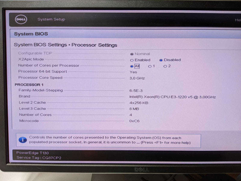 Dell PE T130, Xeon E3-1220v5 3.0GHz, 64GB DDR4, PERC H330, 3.5\\", No HDD