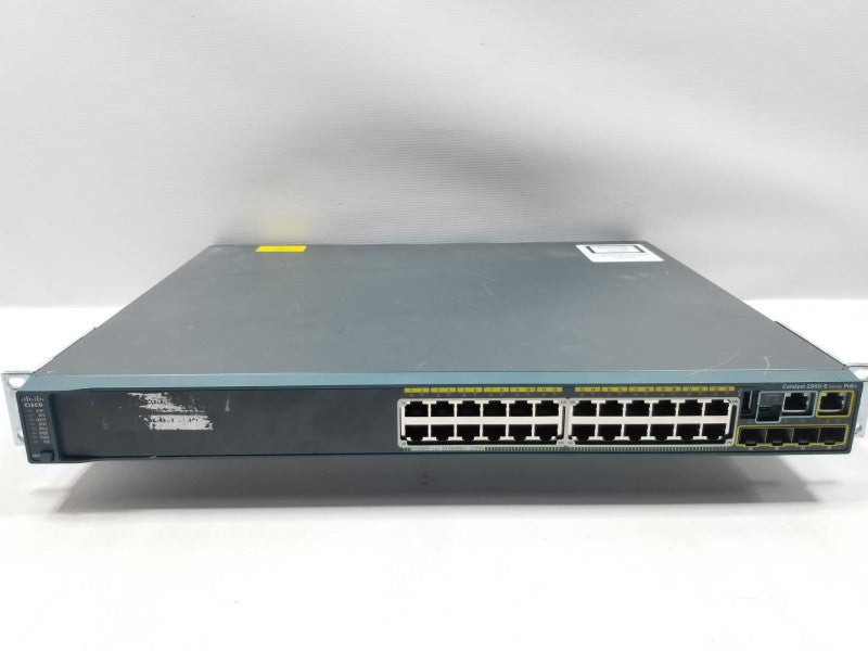 Cisco WS-C2960S-24PS-L Gigabit PoE+ Switch w/ Brackets, QTY ~