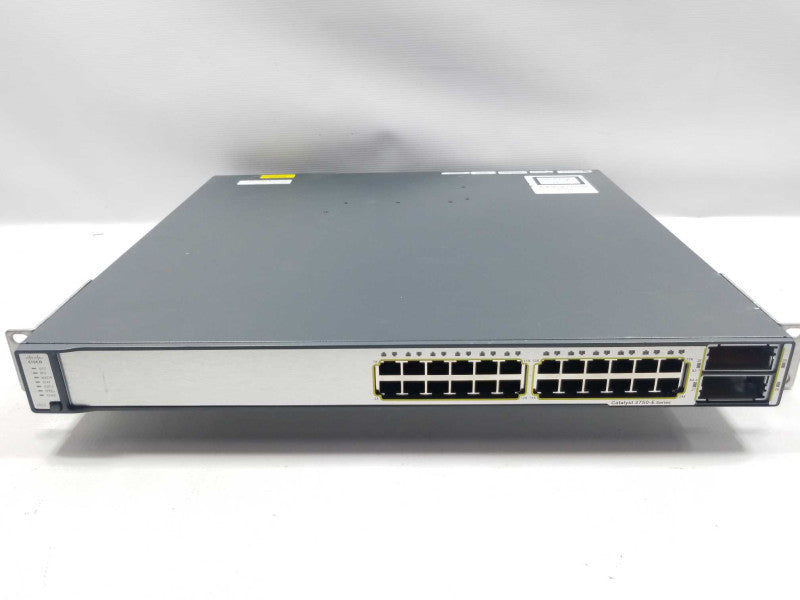 Cisco WS-C3750E-24TD-S Catalyst 3750E 24-Port GbE, FCTY RESET, QTY ~