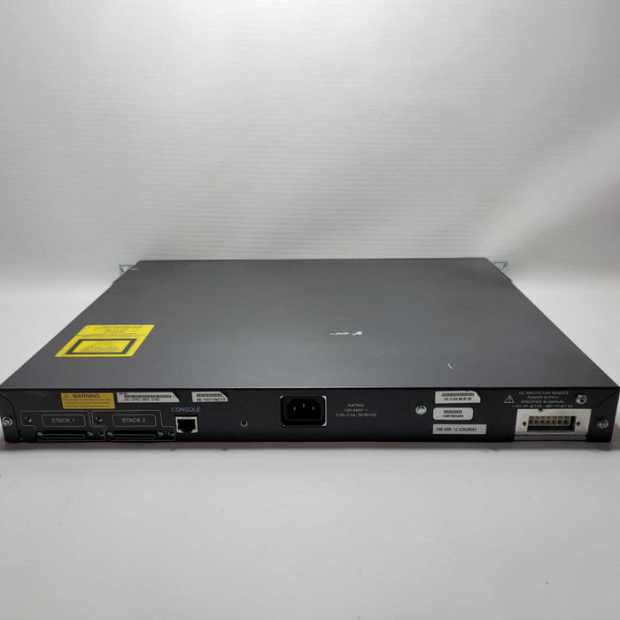 Cisco WS-C3750-48PS-S 48 Port PoE Switch
