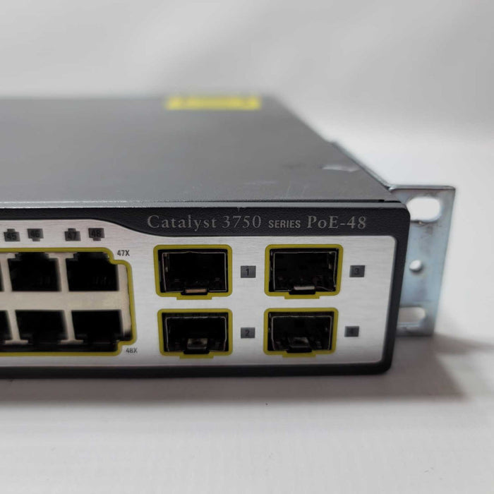 Cisco WS-C3750-48PS-S 48 Port PoE Switch