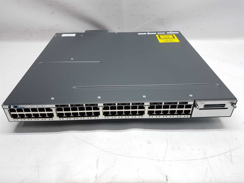 Cisco 3750-x series gigabit PoE Switch WS-C3750X-48PF-L / 1x PSU #