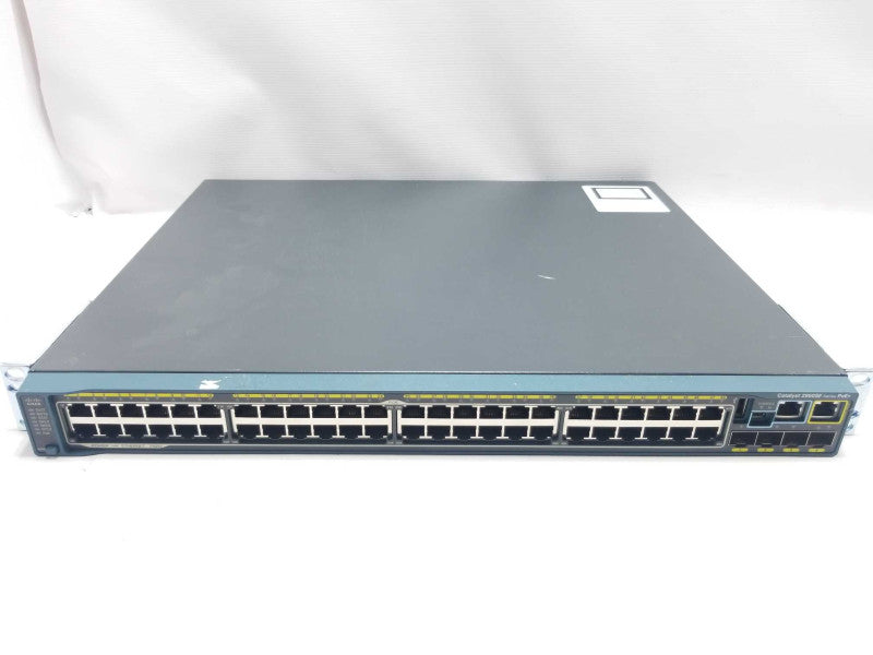 Cisco WS-C2960S-F48FPS-L 24 Port POE+ Ethernet Switch, FCTY RESET ~
