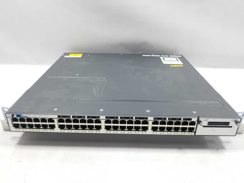 Cisco WS-C3750X-48PF-S Stack 48 Gigabit PoE Plus IP Base, NO PSUs, QTY ~