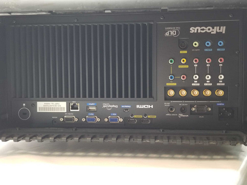 InFocus IN5504 1080P WUXGA 1920X1200 Projector 1019 Lamp Hrs, HDMI/VGA SEE _