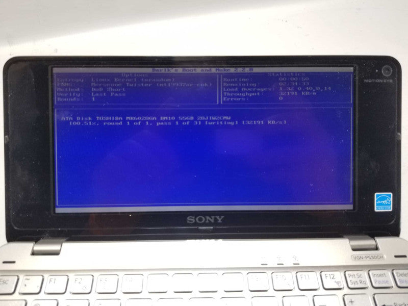 Sony Vaio VGN-P530CH Portable Mini Laptop, 2GB RAM, 60GB HDD _