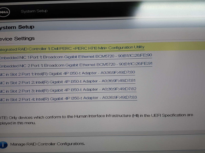Dell Poweredge R420 2x Xeon E5-2450 @ 2.10ghz / 192gb ram / H710 Mini Raid #
