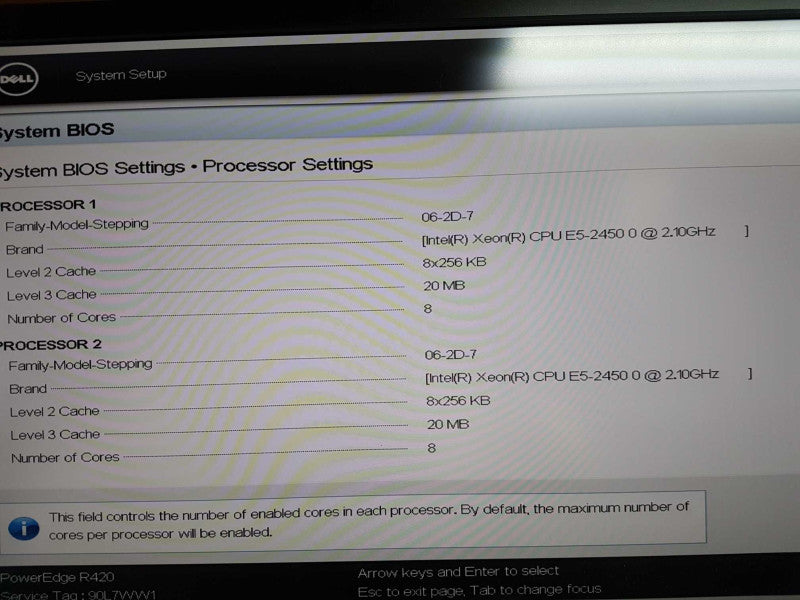 Dell Poweredge R420 2x Xeon E5-2450 @ 2.10ghz / 192gb ram / H710 Mini Raid #