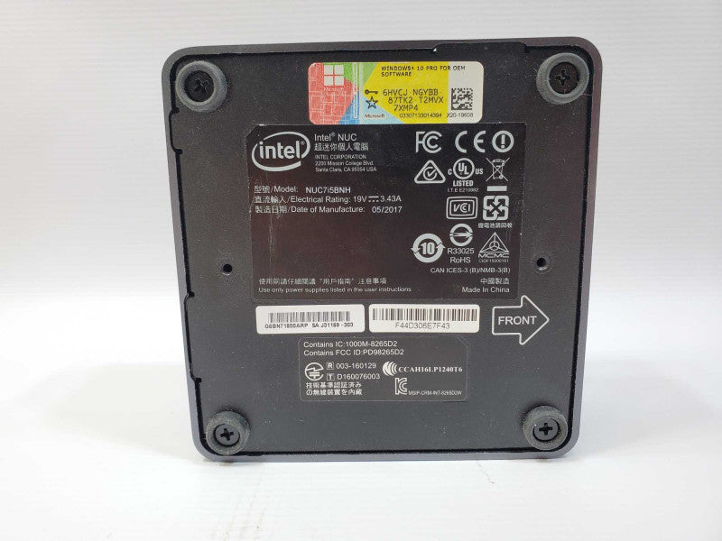 Intel NUC BOXNUC7i5BNH i5-7260U @ 2.20GHz 16GB RAM - NO HDD (