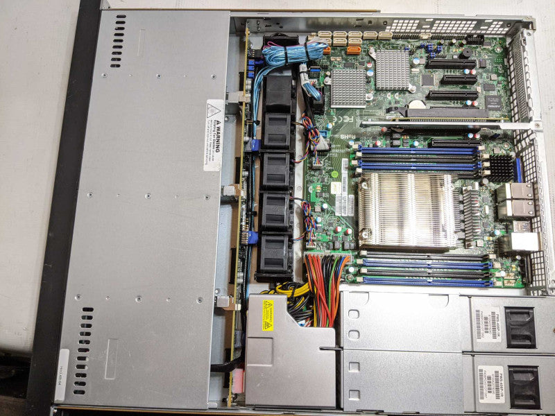 SuperMicro X10SRH-CLN4F Xeon E5-2620 V4 @ 2.1GHz No RAM 2x PSU 3.5\\"
