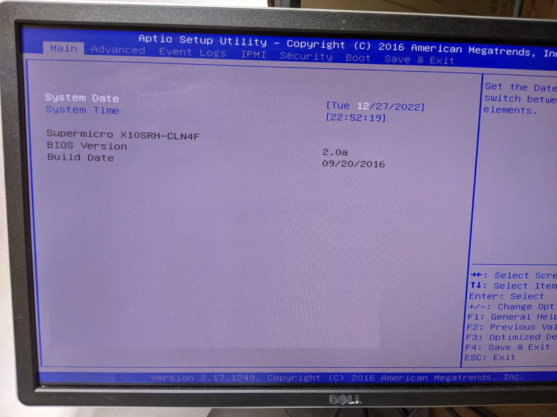 SuperMicro X10SRH-CLN4F Xeon E5-2620 V4 @ 2.1GHz No RAM 2x PSU 3.5\\"