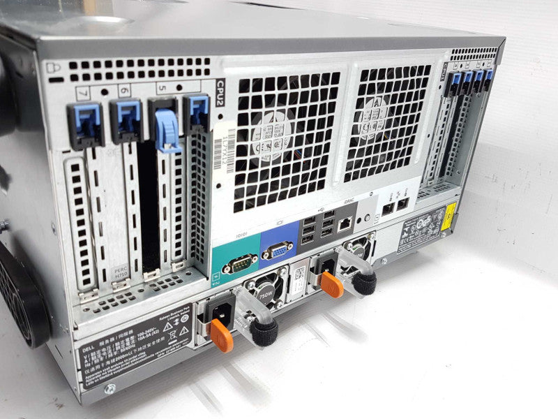 Dell Poweredge T620 2x Xeon E5-2620 V2 @ 2.10ghz / 192gb ram / H710 adapter #