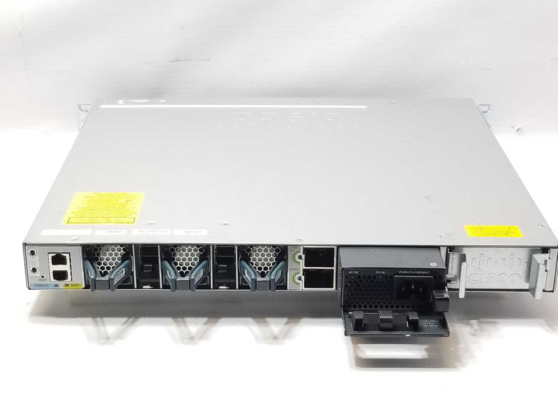 Cisco WS-C3850-48F-S 48 Port Gigabit PoE Switch with 1x 1100WAC _