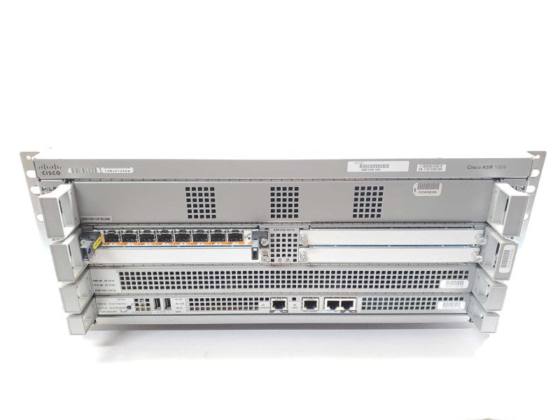 Cisco ASR 1004 Aggregation Router ASR1004 W/ Modules & 2x PSU