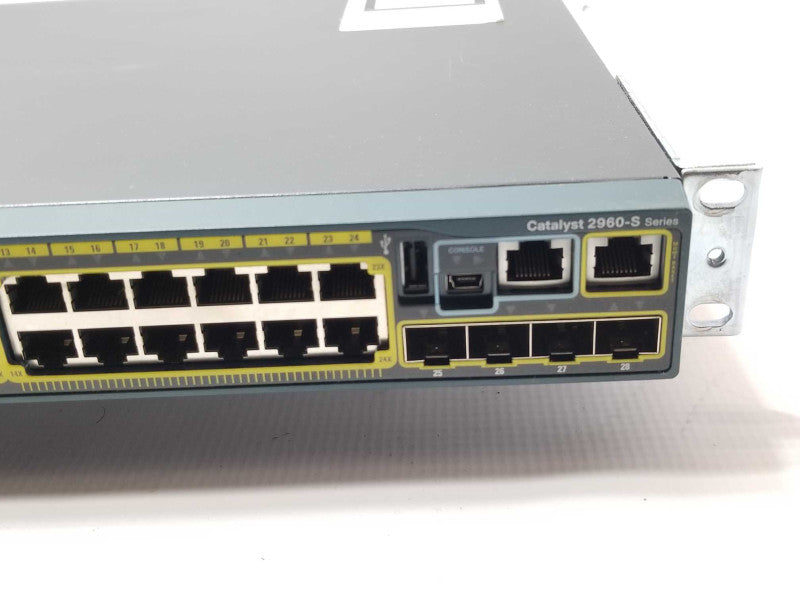Cisco Catalyst WS-C2960S-24TS-L 24-Port Gigabit Managed Ethernet Switch _