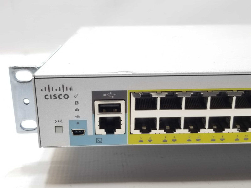 Cisco Catalyst 2960-L WS-C2960L-48PS-LL Managed Gigabit PoE Switch _