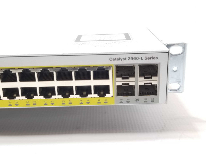 Cisco Catalyst 2960-L WS-C2960L-48PS-LL Managed Gigabit PoE Switch _