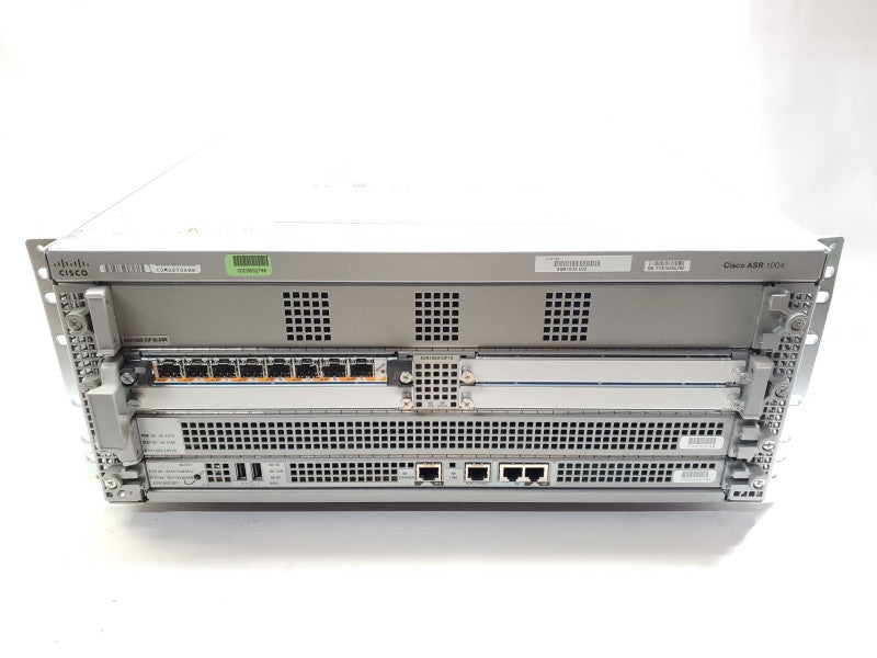 Cisco ASR 1004 Aggregation Router ASR1004 W/ Modules & 2x PSU