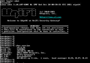 Ubiquiti Networks UniFi Security Gateway (USG) (