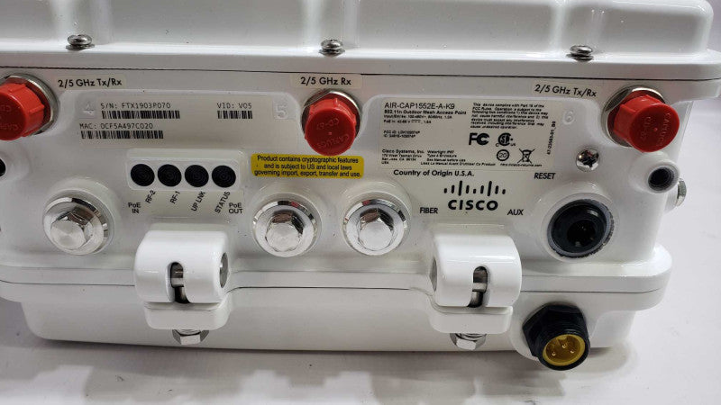 CISCO AIR-CAP1552E-A-K9 802.11N Outdoor Mesh Access Point Ext [