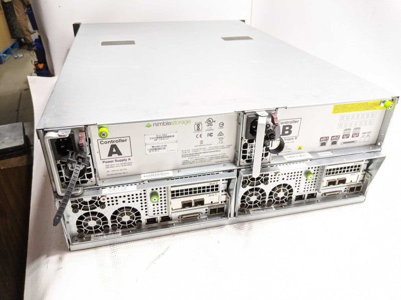 Nimble storage C3K-2P-42T-E 24x 3.5\\" HDD Bays, 2x controller, 2x PSU, No HDD