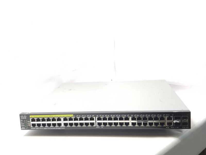 Cisco SG550X-48MP-K9 48-Port Gigabit PoE Stackable Managed switch _