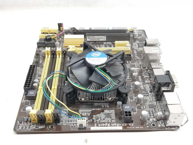 Asus B85M-E/CSM Desktop Board with Core I3-4130 CPU, No RAM/IO Back cover _