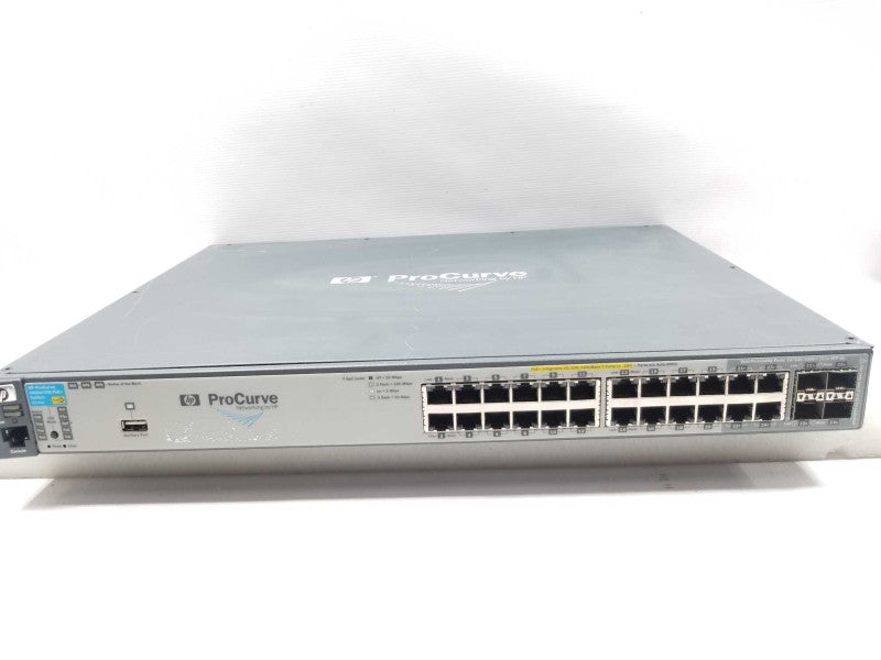 HP Procurve J9146A 2910AL-24G-POE+ 24-Port Gigabit Switch ~