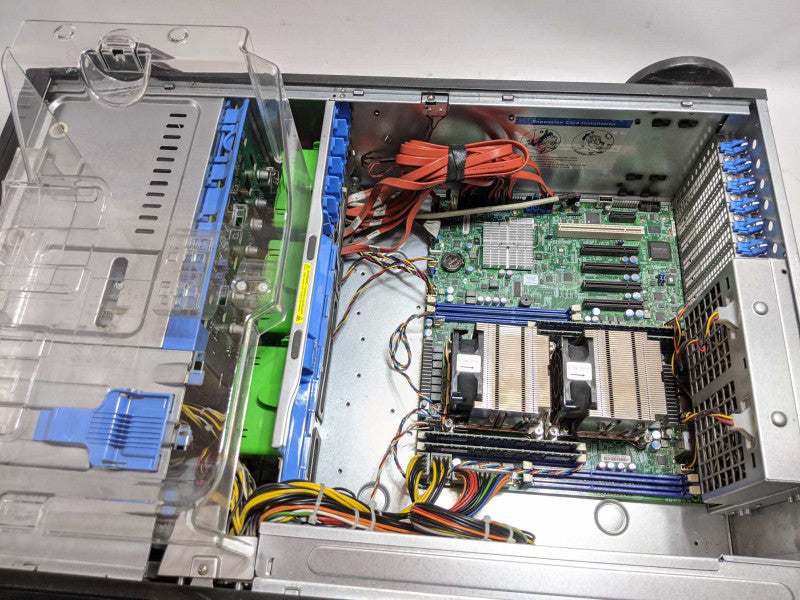 Supermicro Workstation 2x Xeon E5-2680 0 @ 2.7GHz 32GB DDR3 No HDD 3.5\\"