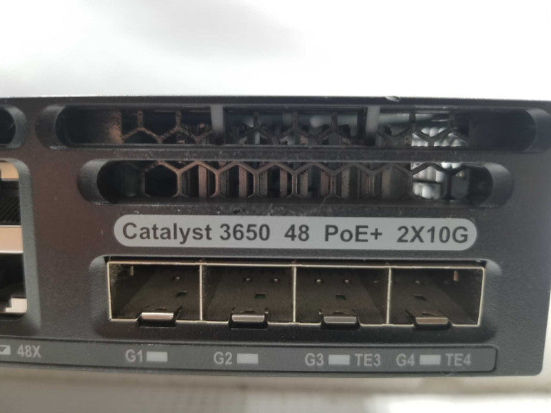 Cisco WS-C3650-48FD-L 48x Port PoE+ Network Layer 3, 2x PWR-C2-1025WAC, QTY ~