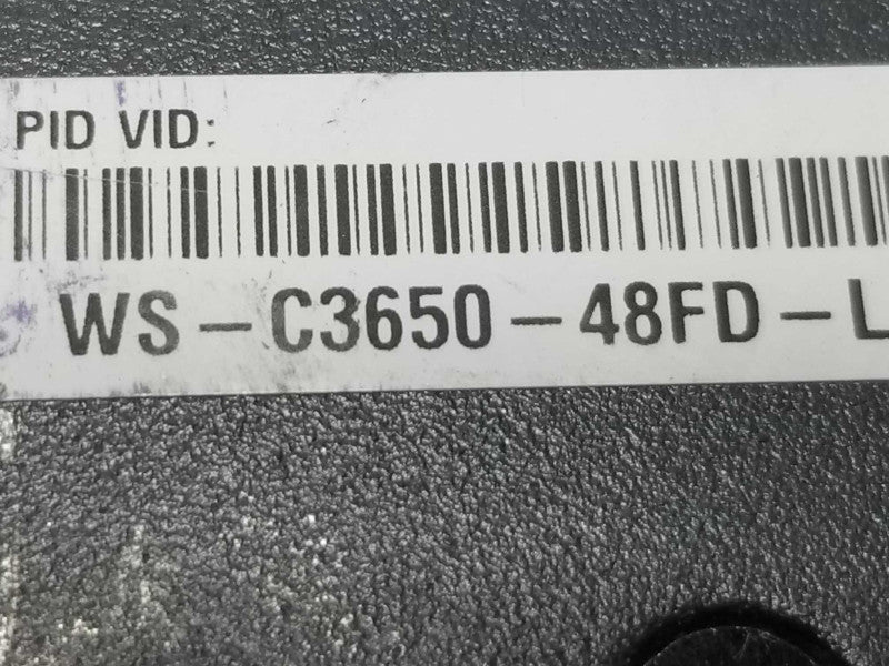 Cisco WS-C3650-48FD-L 48x Port PoE+ Network Layer 3, 2x PWR-C2-1025WAC, QTY ~