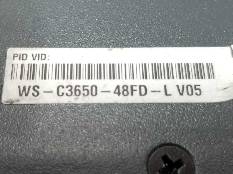 Cisco WS-C3650-48FD-L 48x Port PoE+ Network Layer 3, NO PSU ~