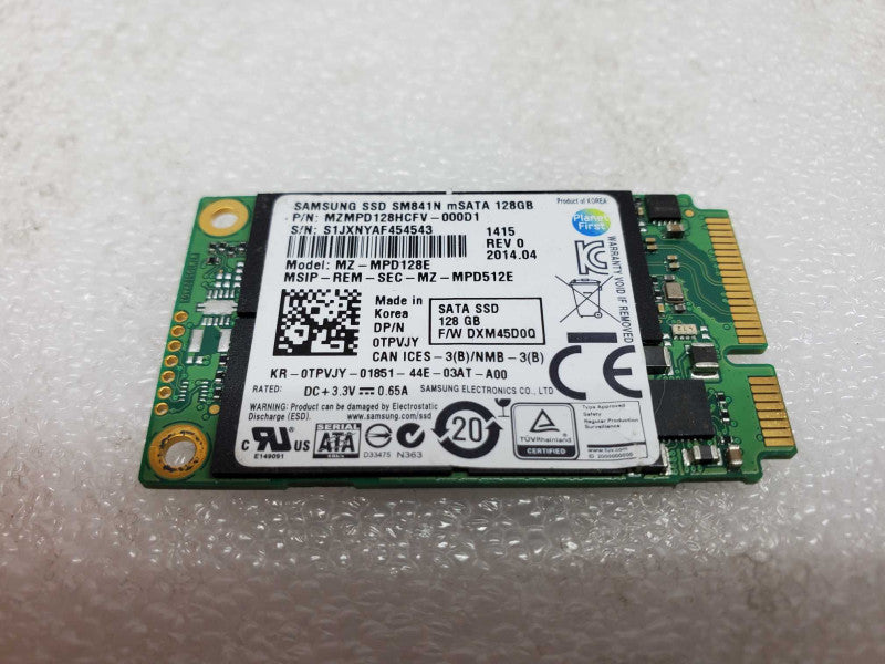 Solid State Drive 128 Gb - mSata - M.2 (